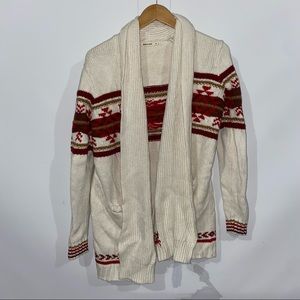 Marine layer chunky knit cardigan sweater